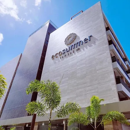 Ecotambau, Espetacular Flat Com Piscina Ao Lado Da Praia João Pessoa Exterior foto