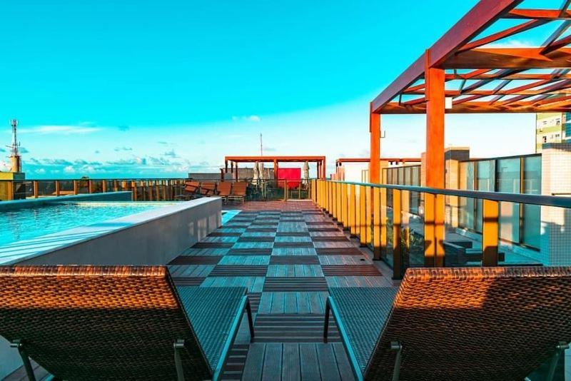 Ecotambau, Espetacular Flat Com Piscina Ao Lado Da 公寓 Joao Pessoa