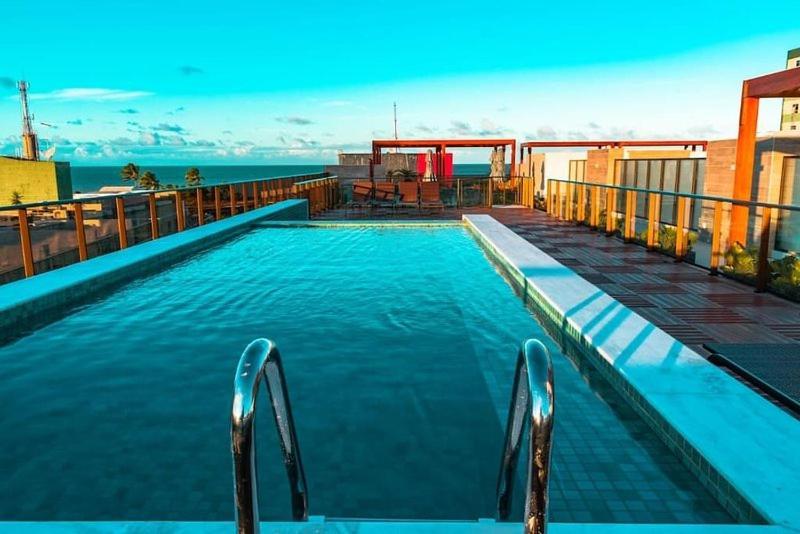 公寓 Ecotambau, Espetacular Flat Com Piscina Ao Lado Da Joao Pessoa
